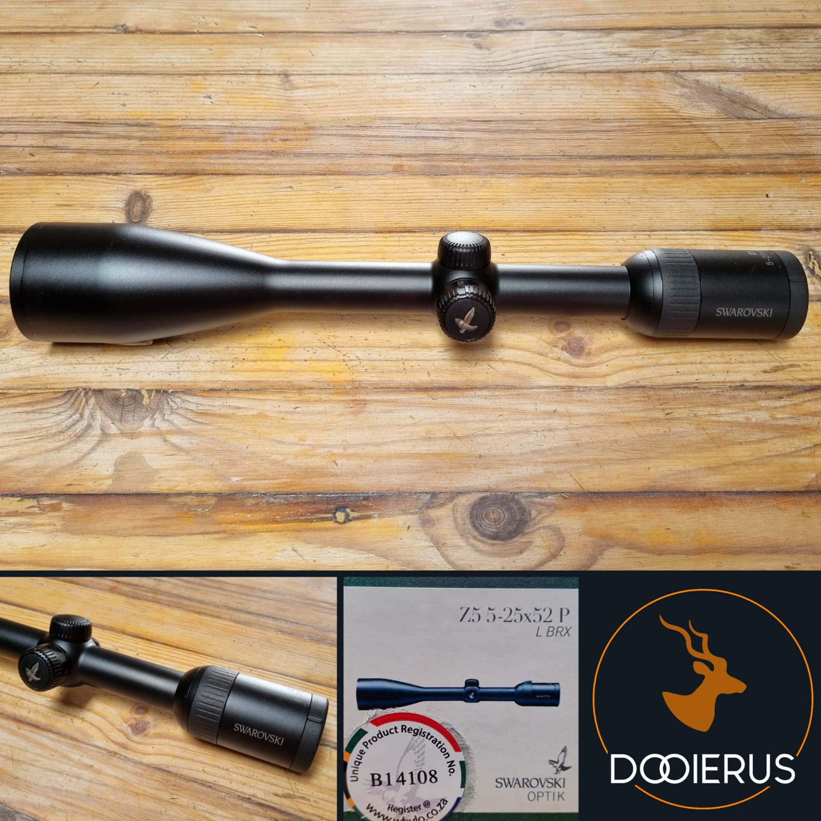 ビークレンズ 🔭 SWAROVSKI Z5+ 5-25x56 BT BRW - Bay Guns