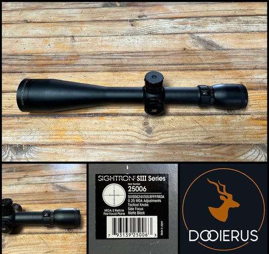 Sightron SIII 6-24x50
