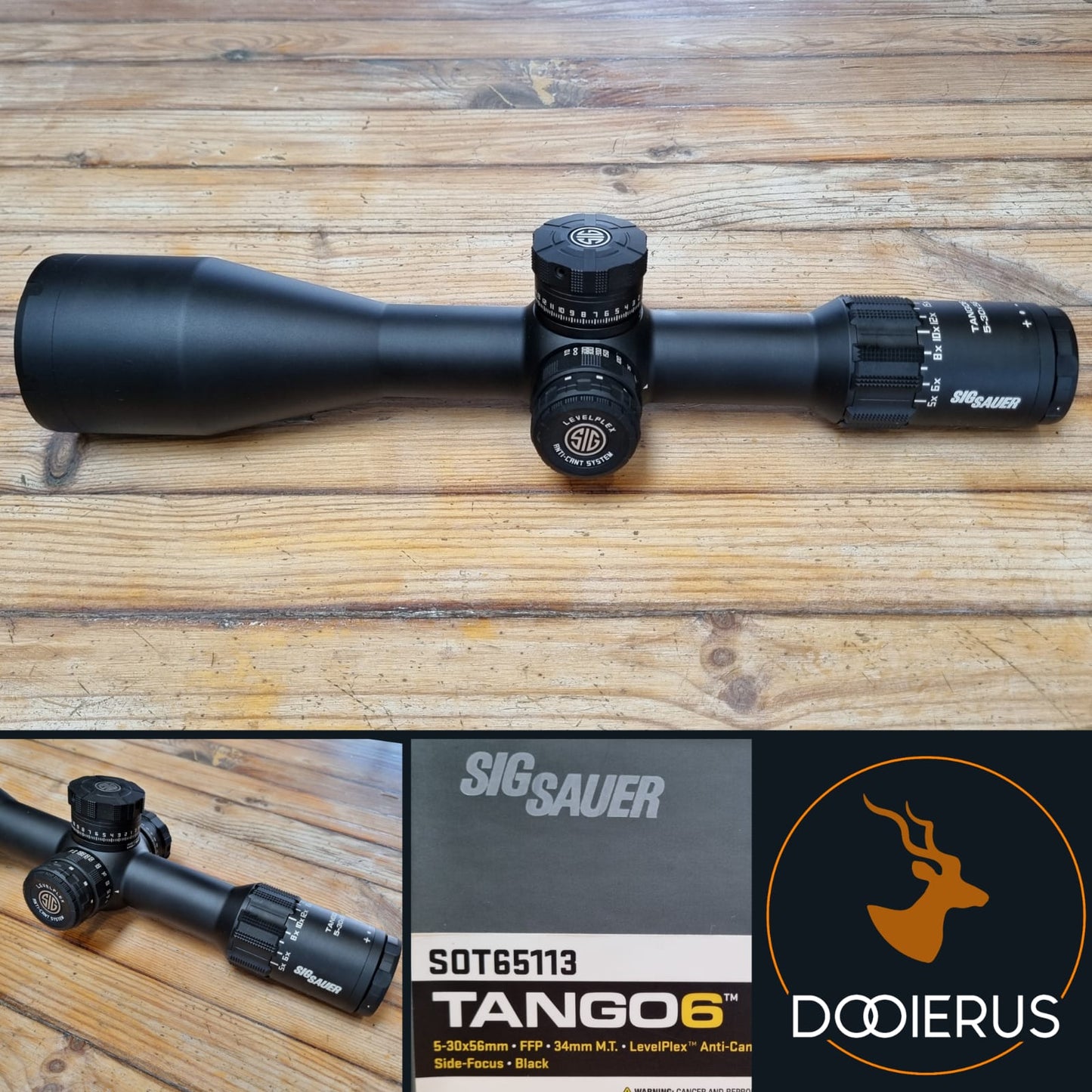 Sig Sauer Tango6 5-30x56 FFP