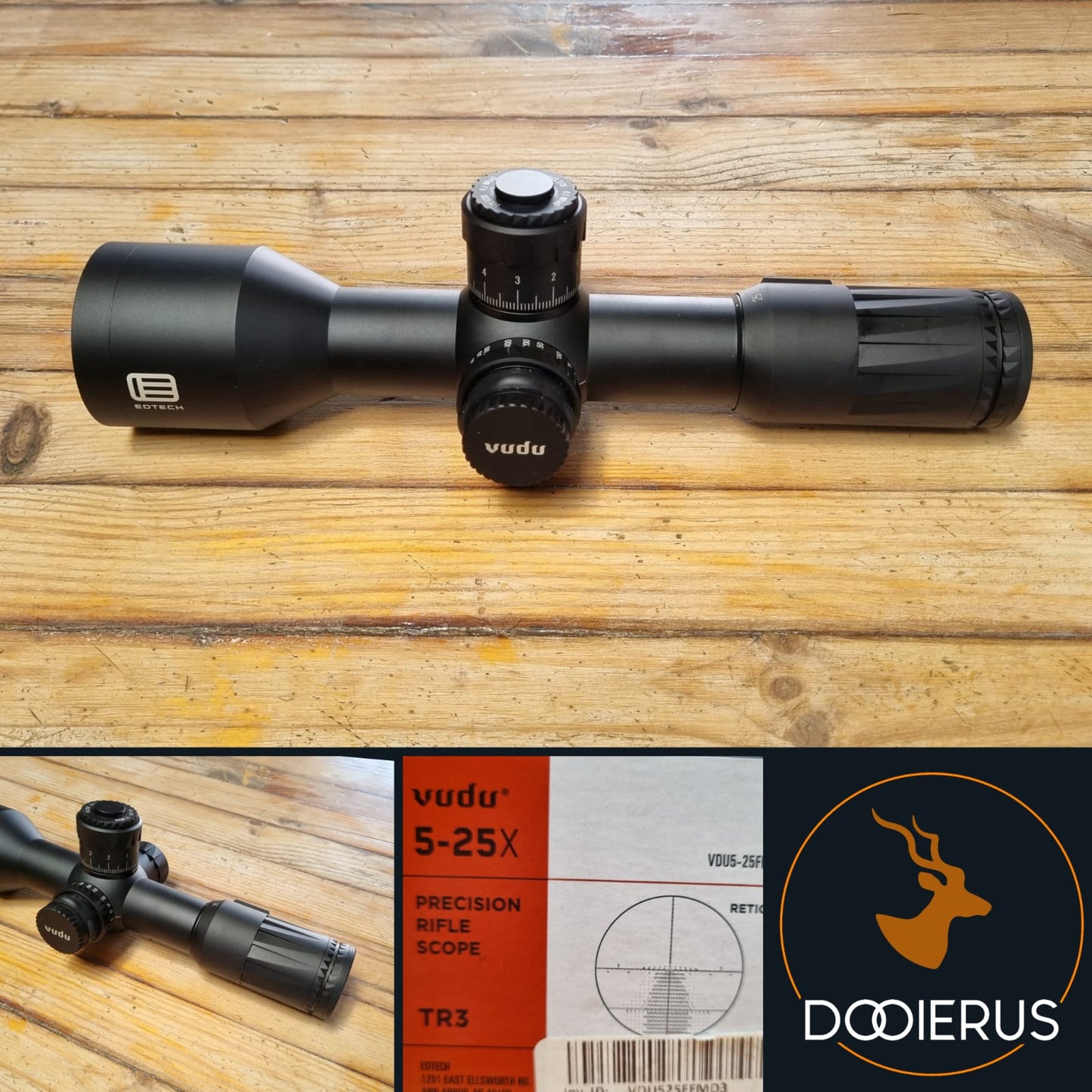 Eotech Vudu 5-25x50 FFP TR3 Reticle