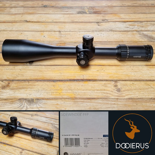 Hawke Sidewinder 6-24x50 FFP