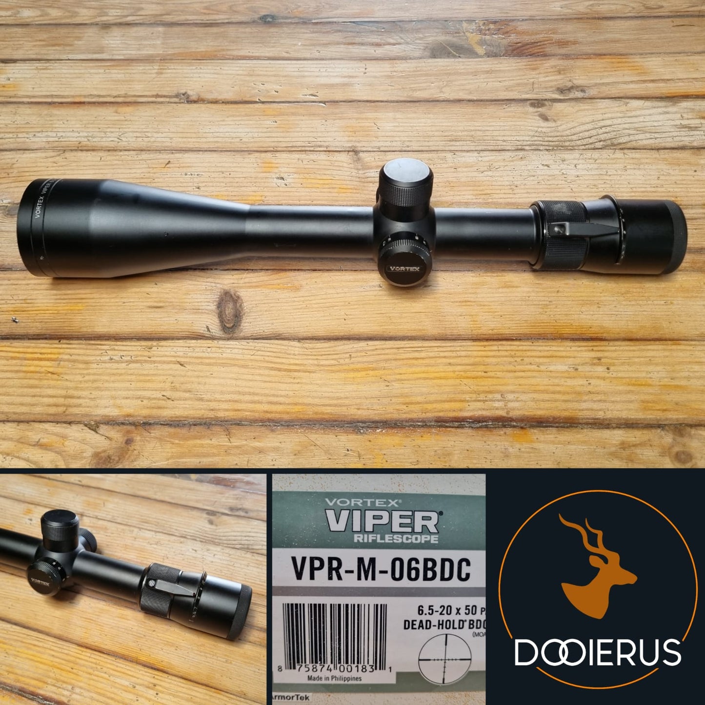Vortex Viper 6.5-20x50 BDC