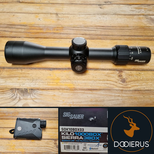 Sig Sauer BDX Combo Kit - Kilo1000 & Sierra3 4.5-14x44