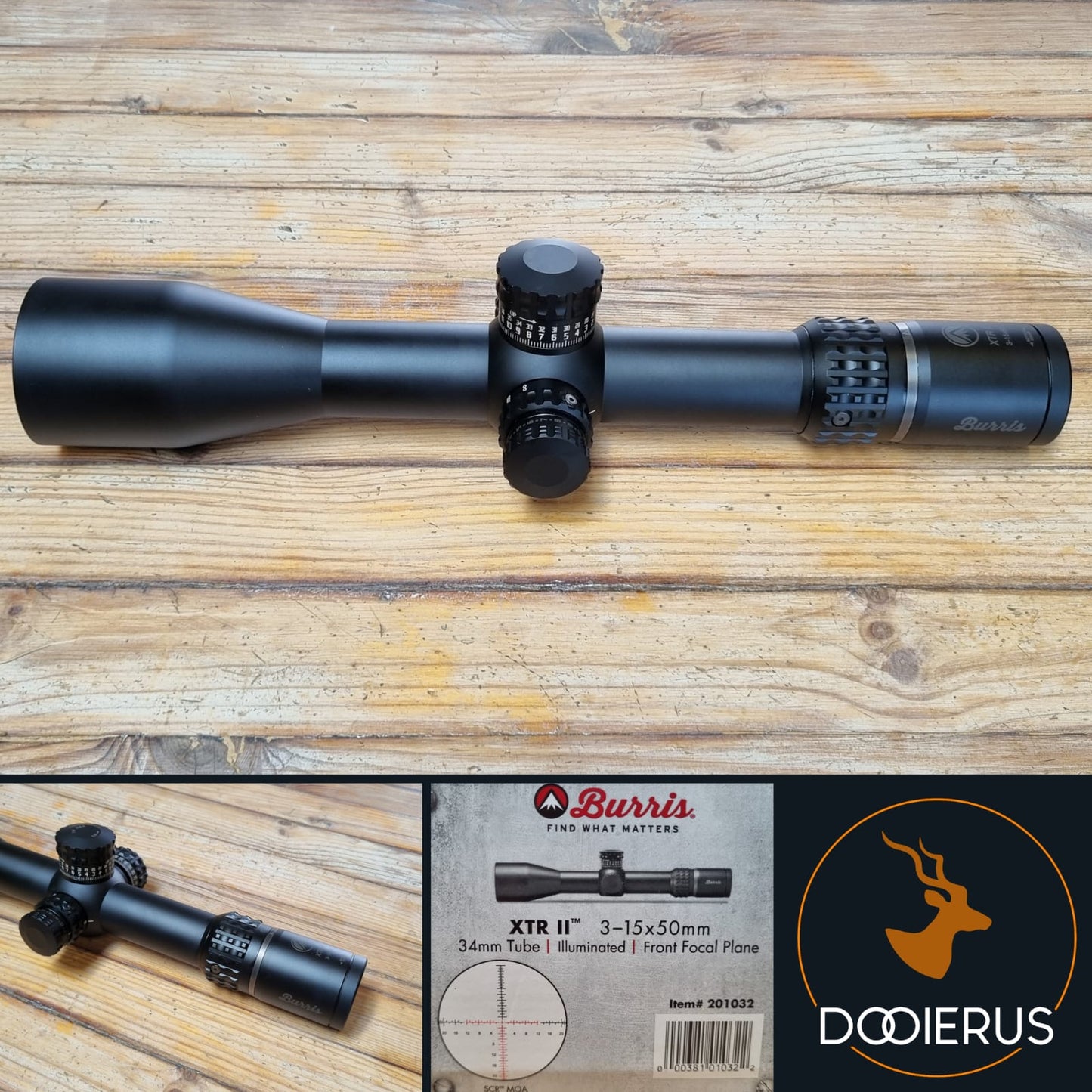 Burris XTR II 3-15x50