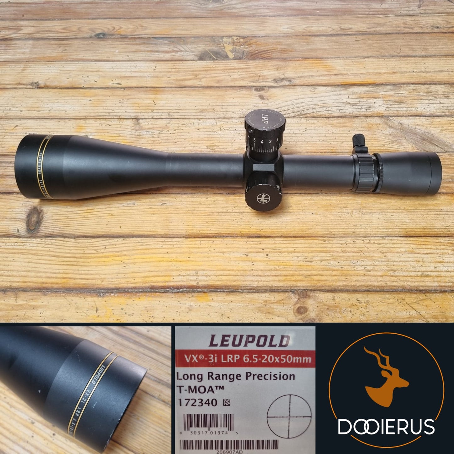 Leupold VX-3i LRP 6.5-20x50