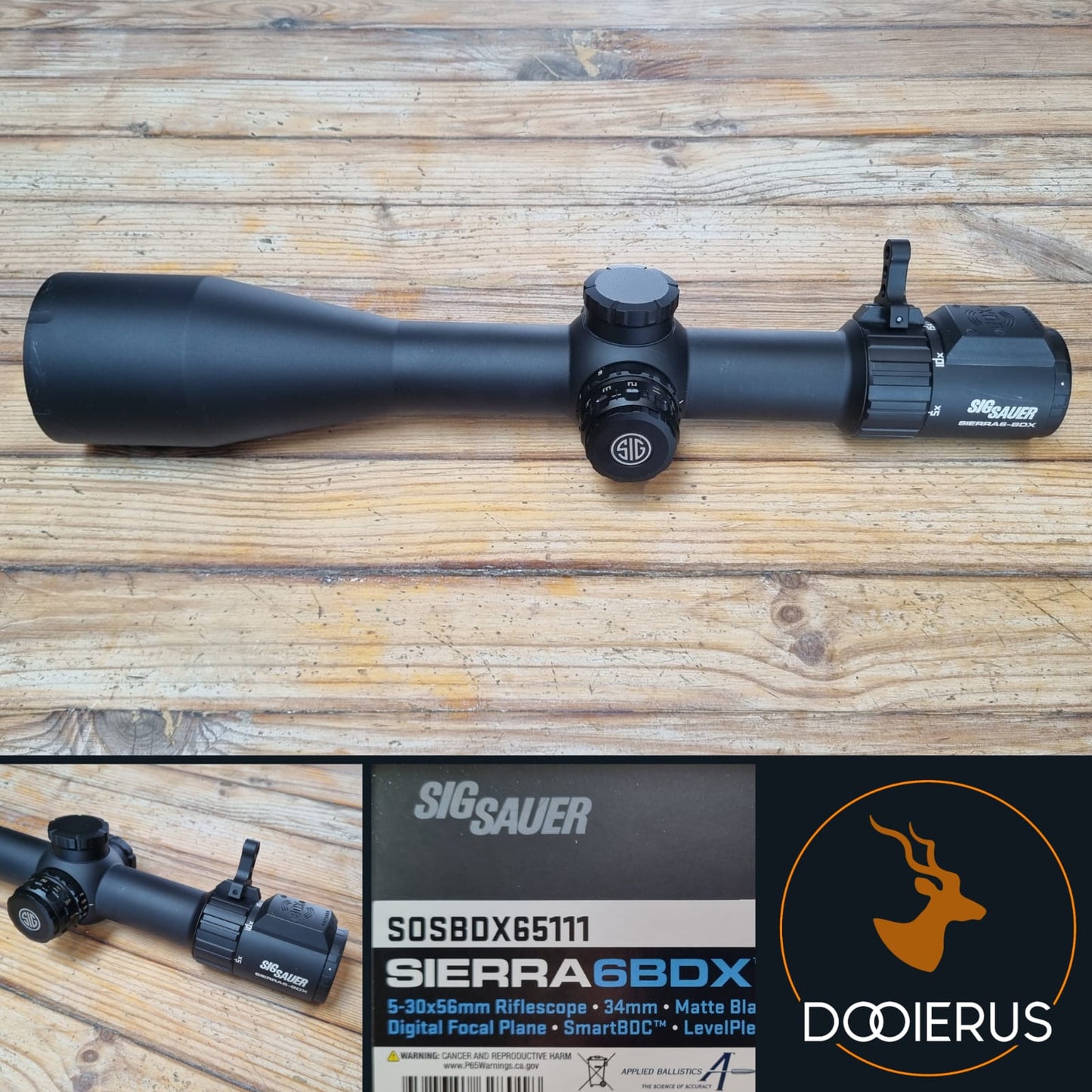 Sig Sauer Sierra 6 BDX 5-30x56