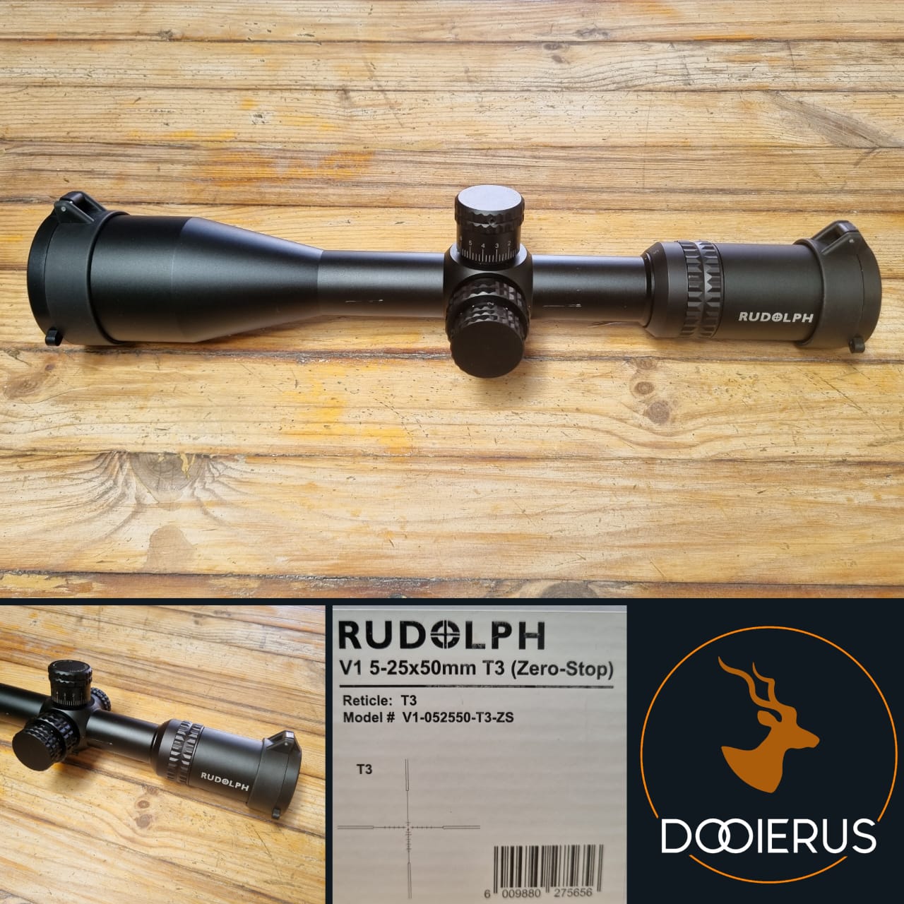 Rudolph V1 5-25x50 T3 ZS
