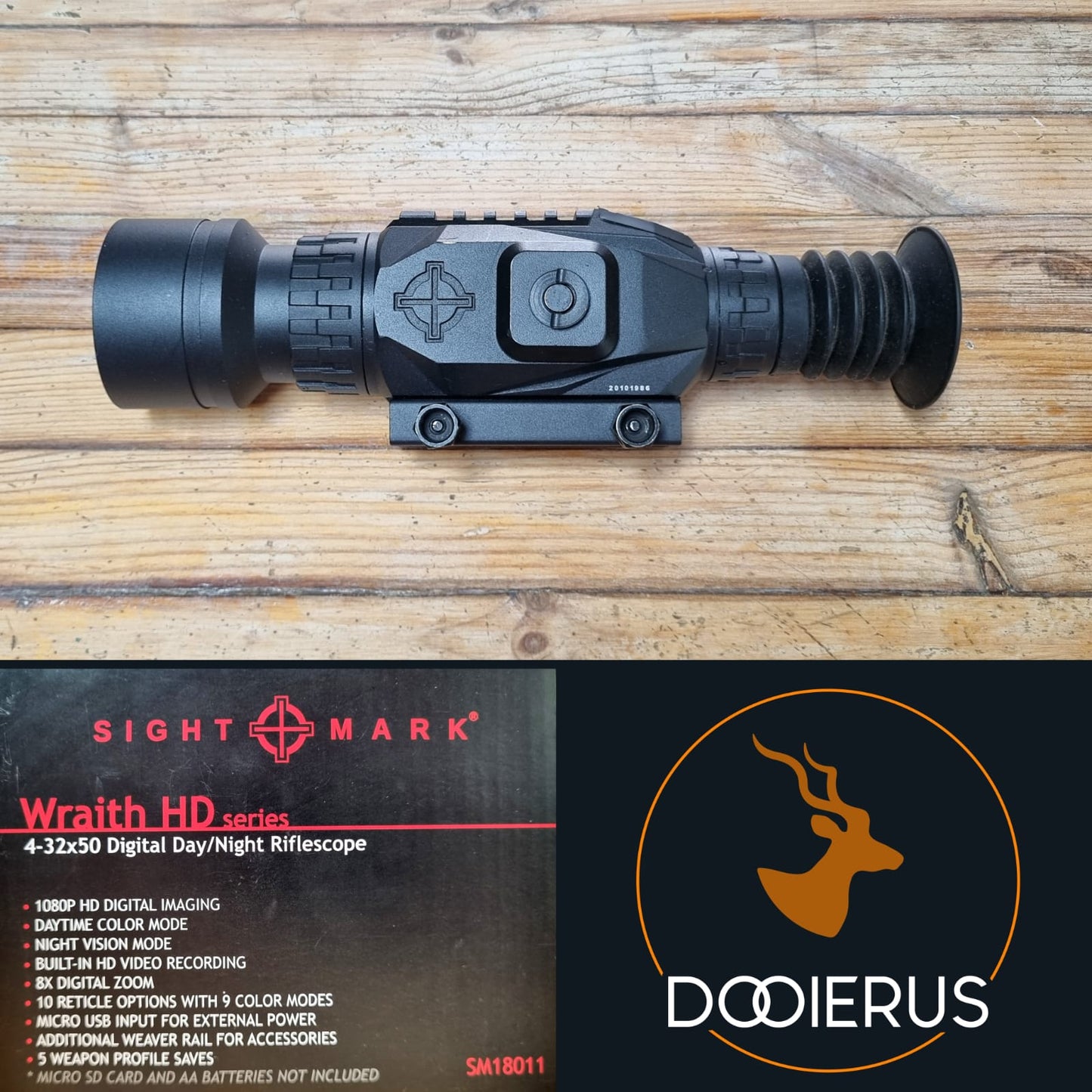 Sightmark Wraith 4-32x50