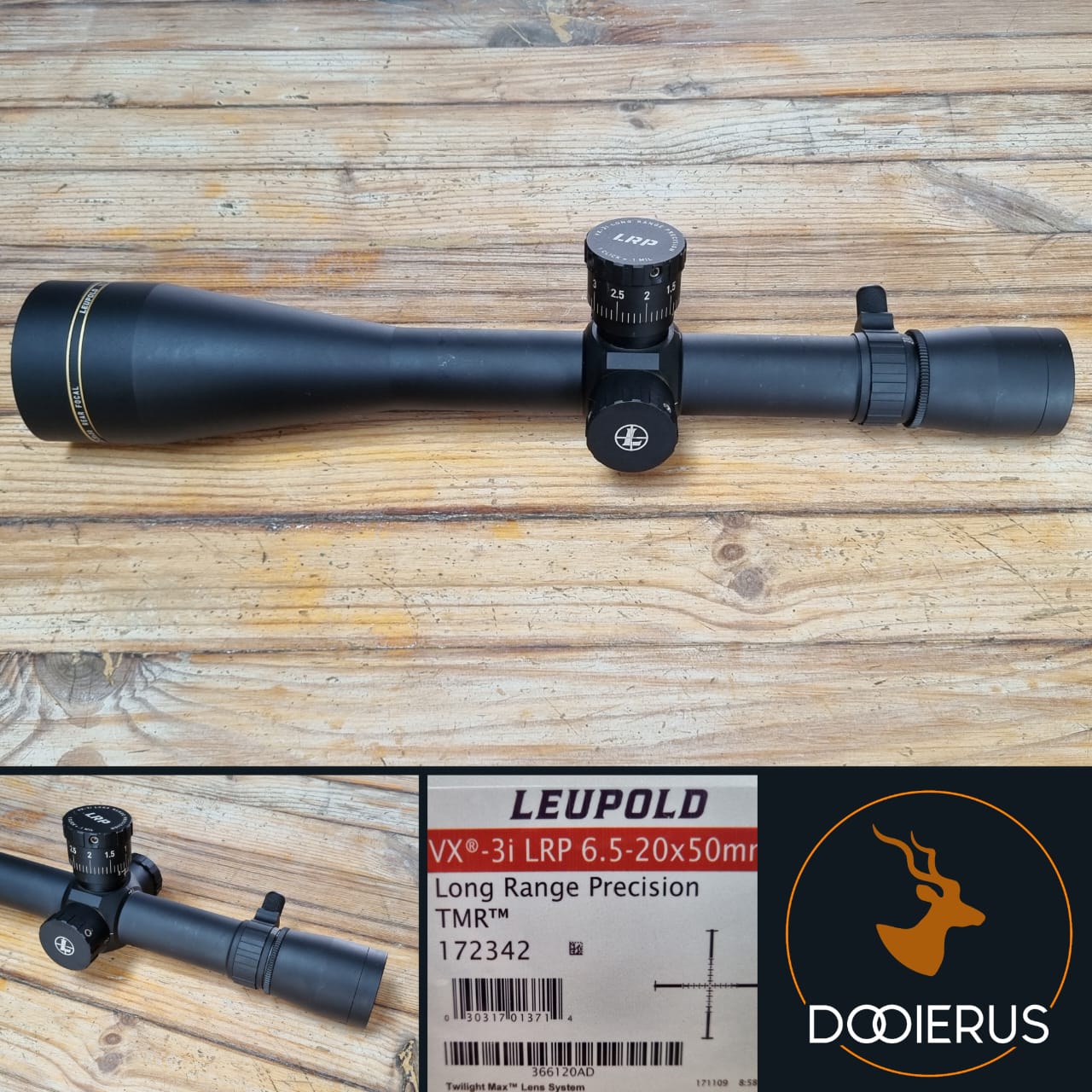 Leupold VX-3 LRP 6.5-20x50