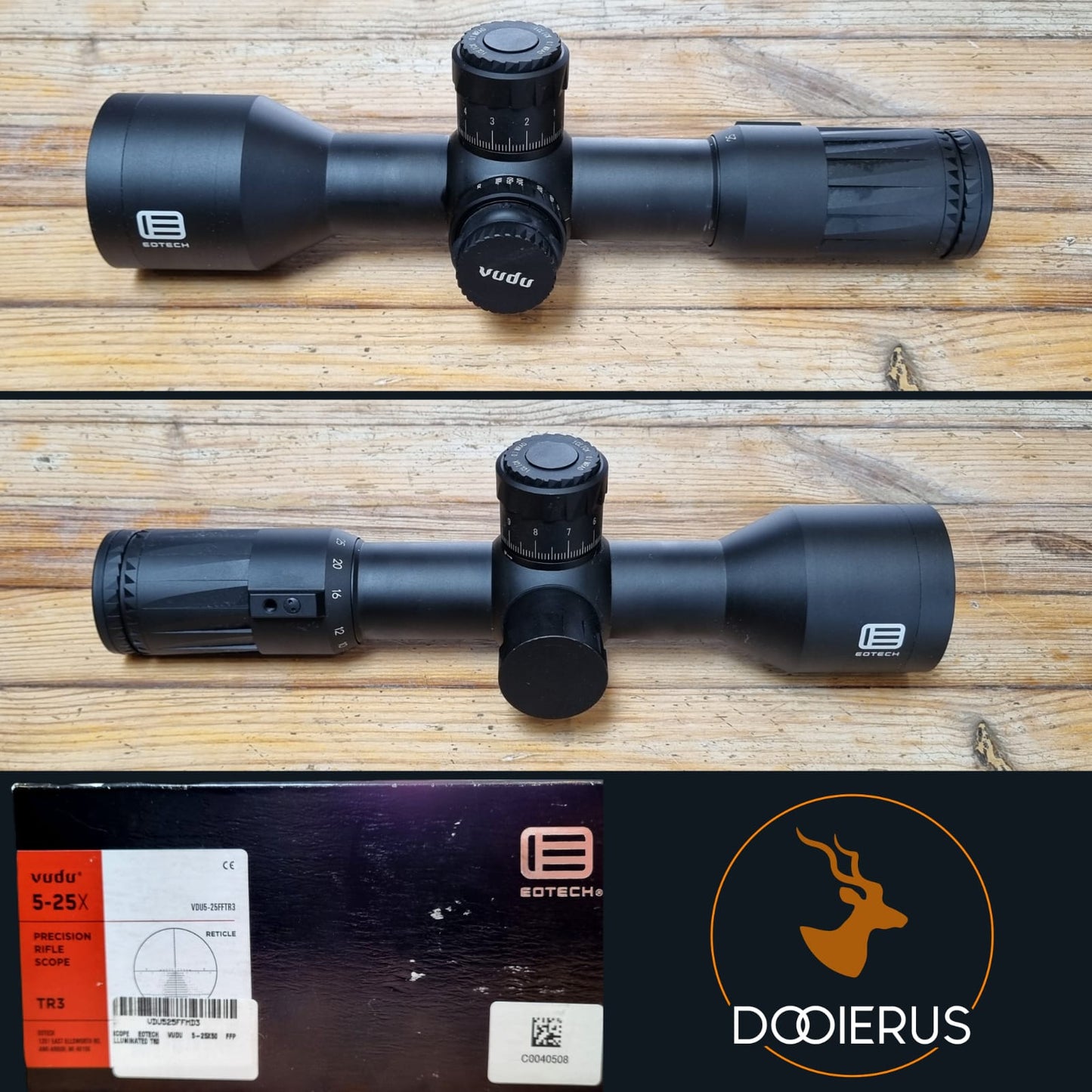 Eotech Vudu 5-25x50 FFP TR3 Reticle
