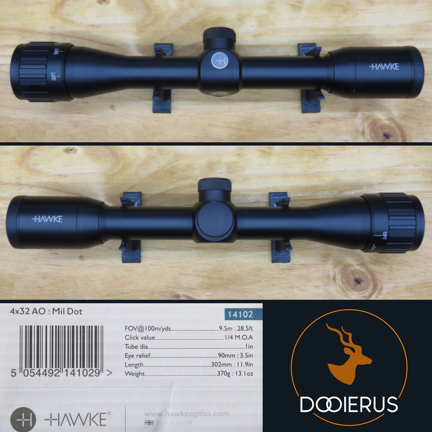 Hawke Vantage 4x32 AO