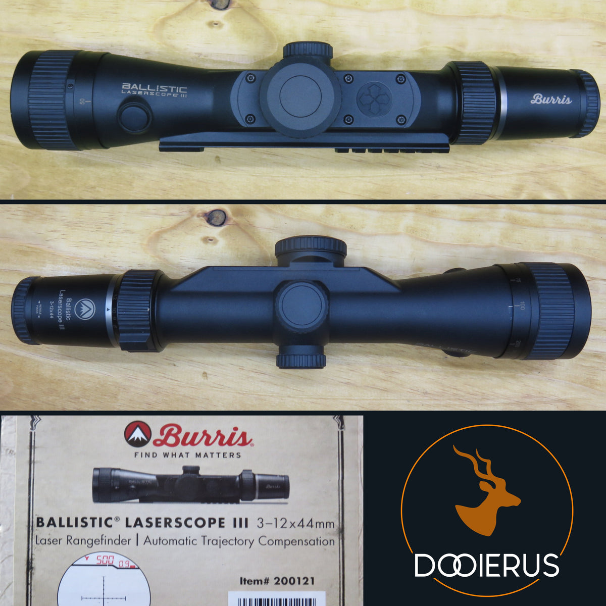 Burris Eliminator III 3-12x44