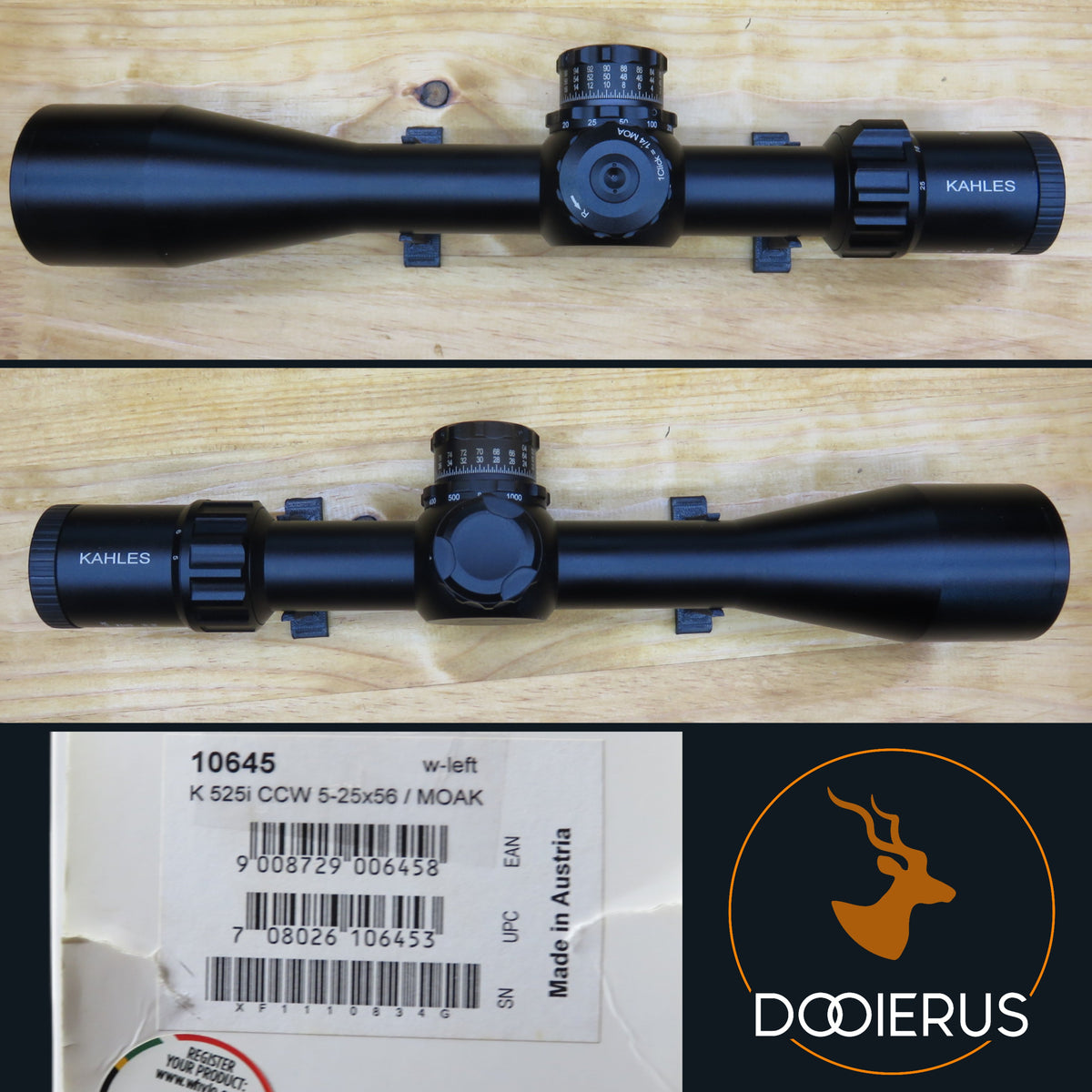 Kahles K525i 5-25x56
