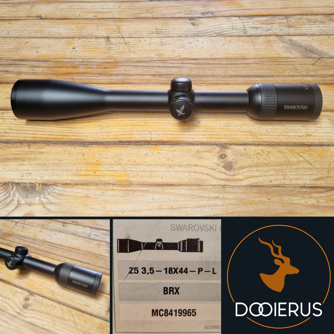 Swarovski Z5 3.5-18x44 BRX