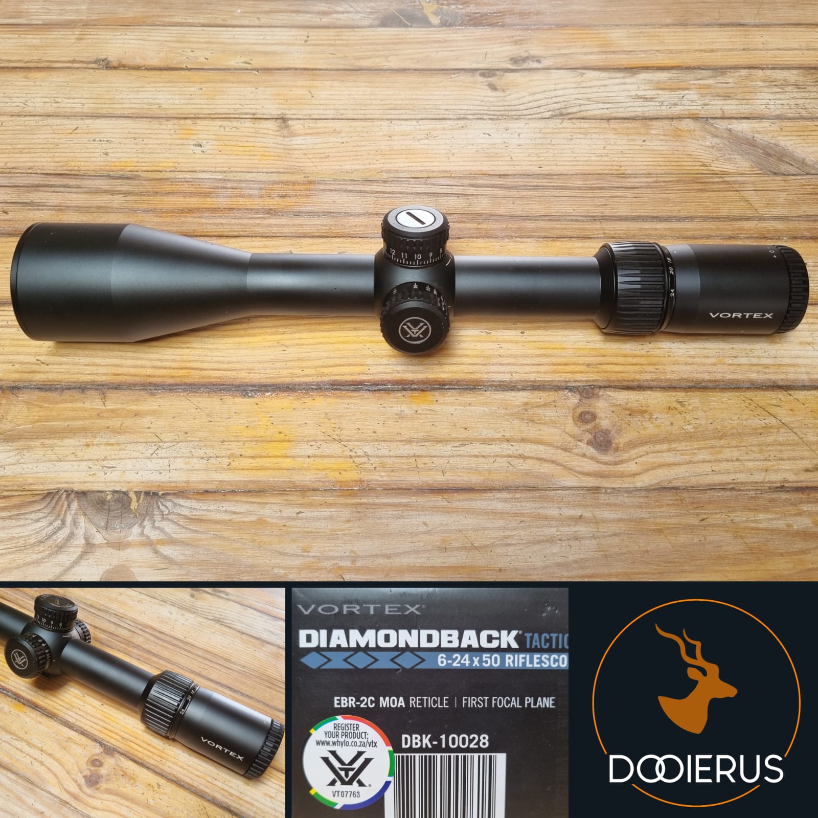 Vortex Diamondback Tactical 6-24x50 FFP MOA