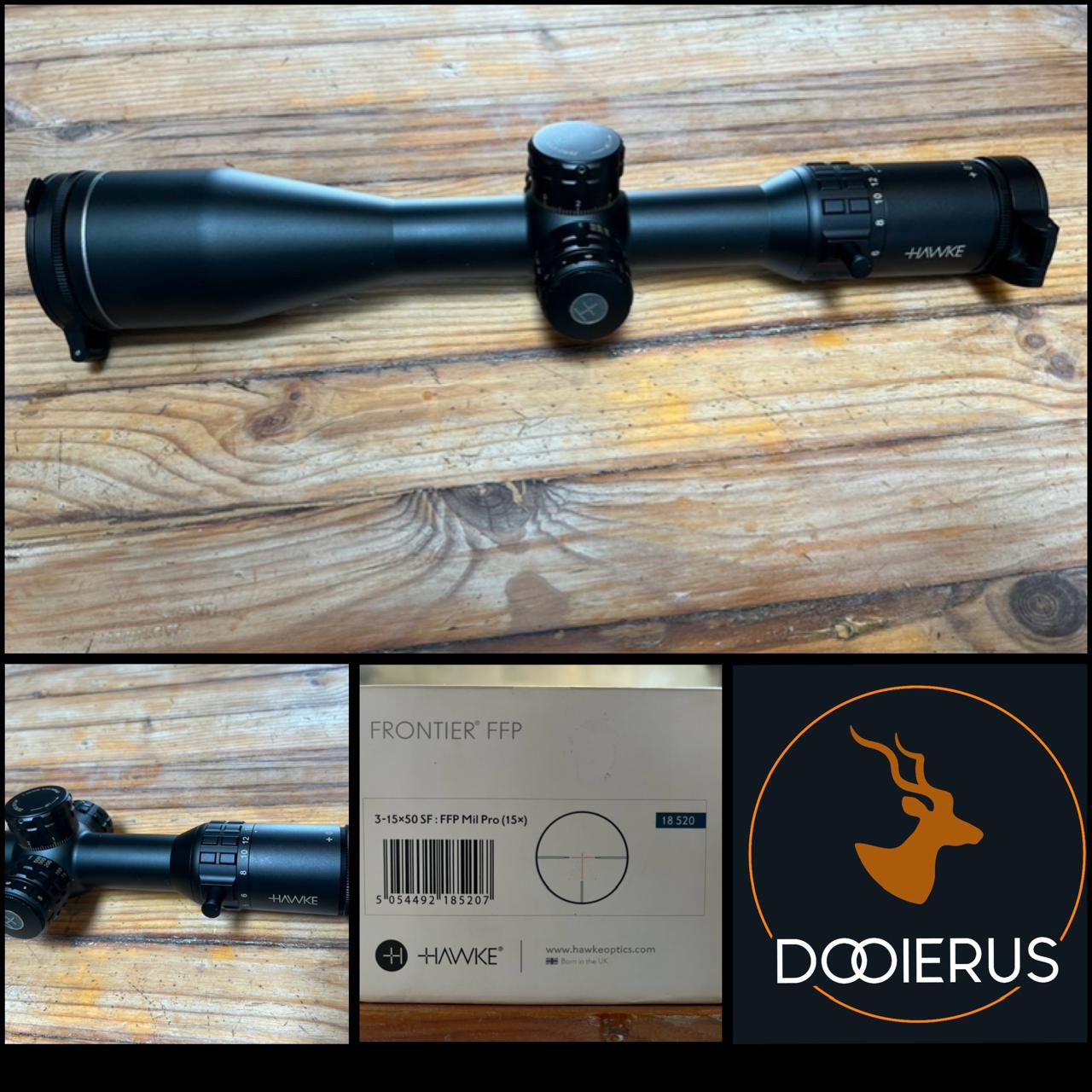 Hawke Frontier FFP 3-15X50 SF
