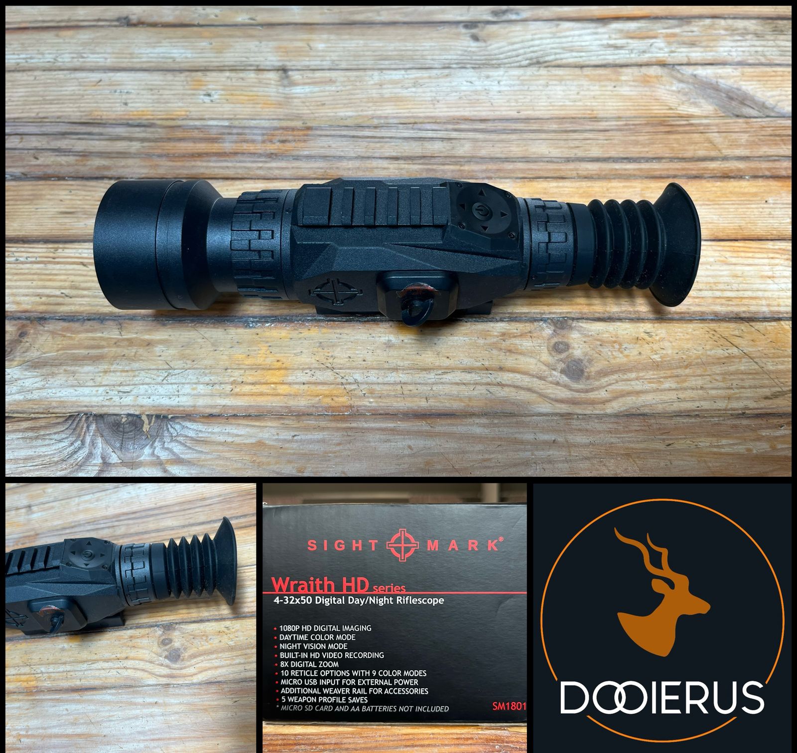 Sightmark Wraith 4-32x50