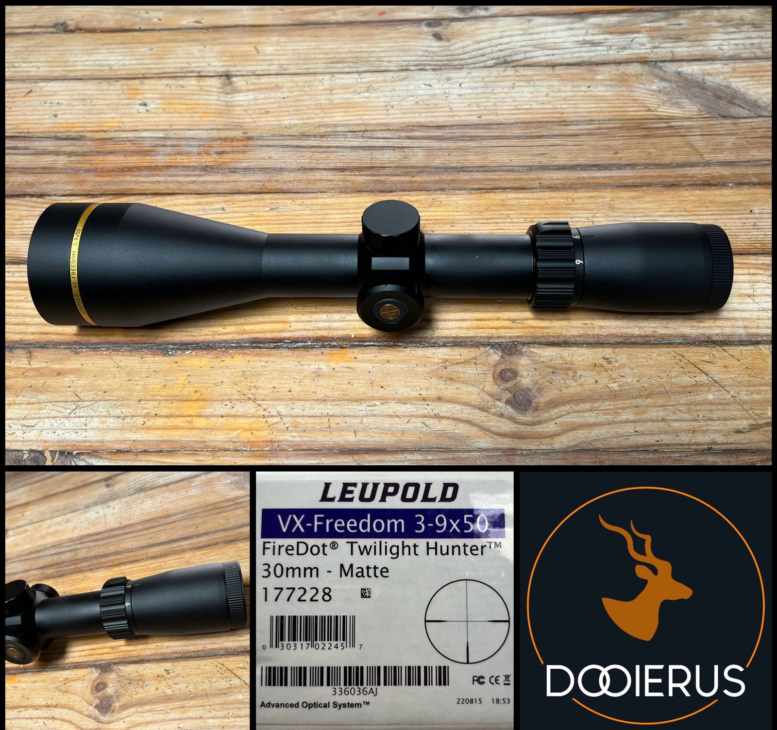 Leupold VX-Freedom 3-9x50 Firedot