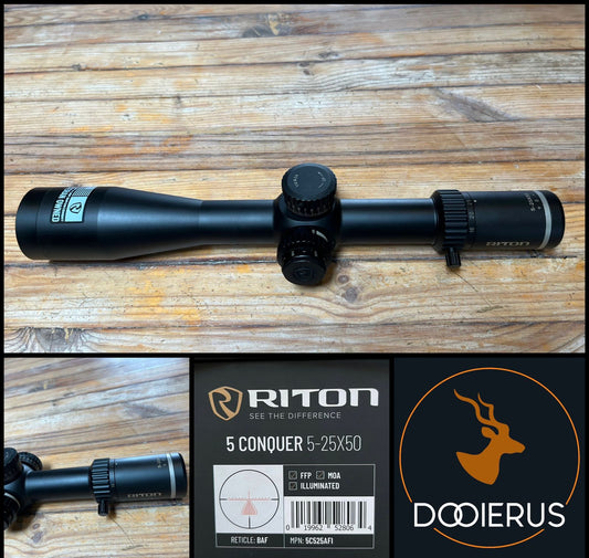 Riton Conquer 5 5-25x50 FFP