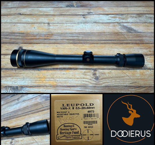 Leupold VX-III 6.5-20x40 AO