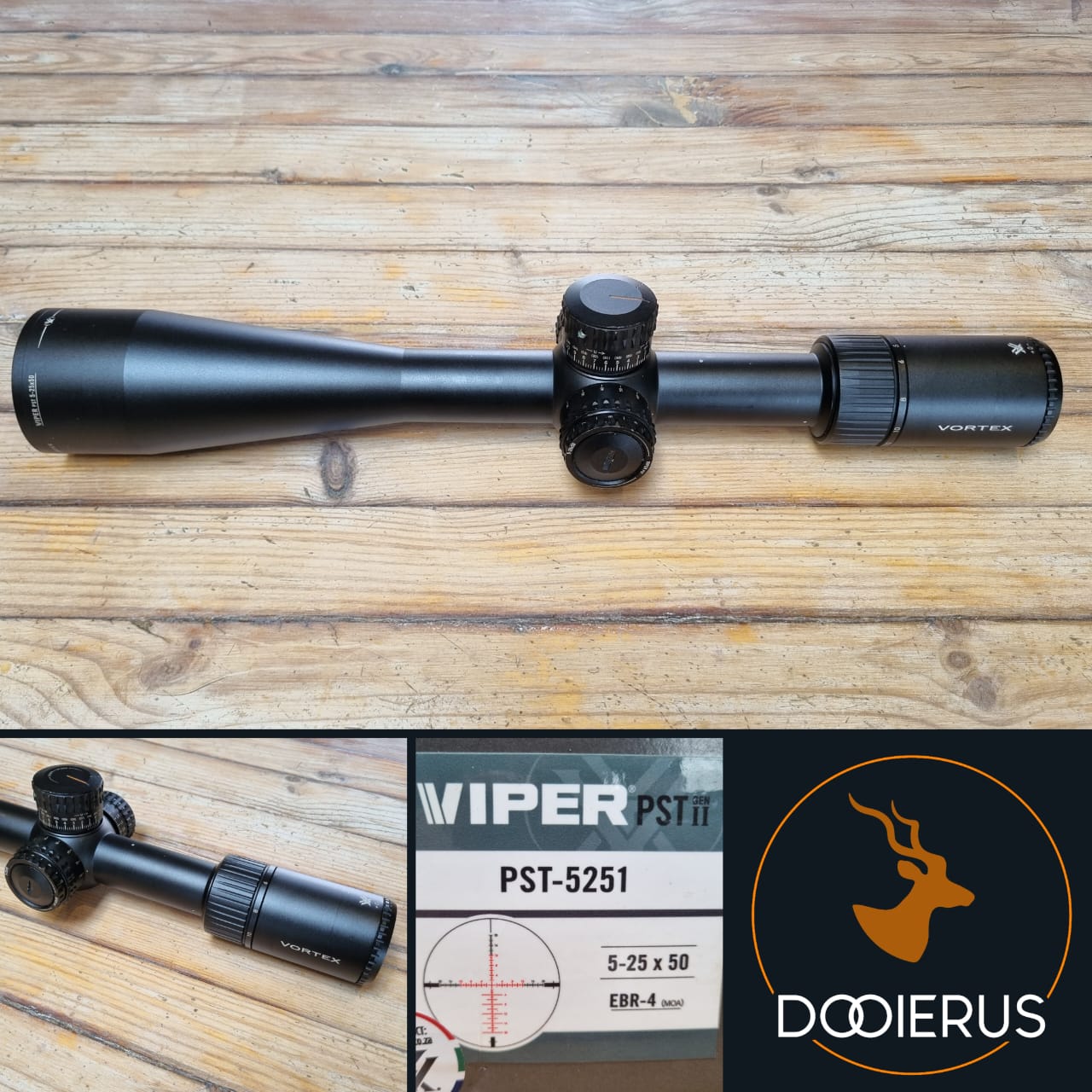 Vortex Viper PST Gen II 5-25x50 EBR-4