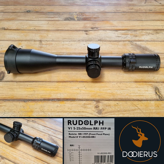 Rudolph V1 5-25x50 RR1 FFP