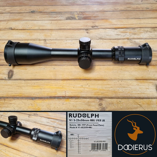 Rudolph V1 5-25x50 RR1 FFP