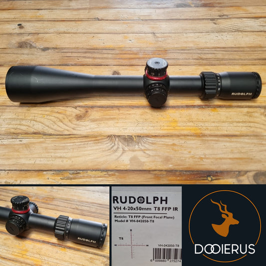 Rudolph VH 4-20x50 FFP T8