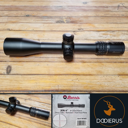 Burris XTR II 4-20x50 FFP