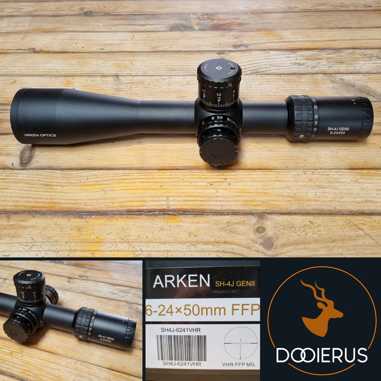 Arken SH-4J Gen ll 6-24x50 FFP