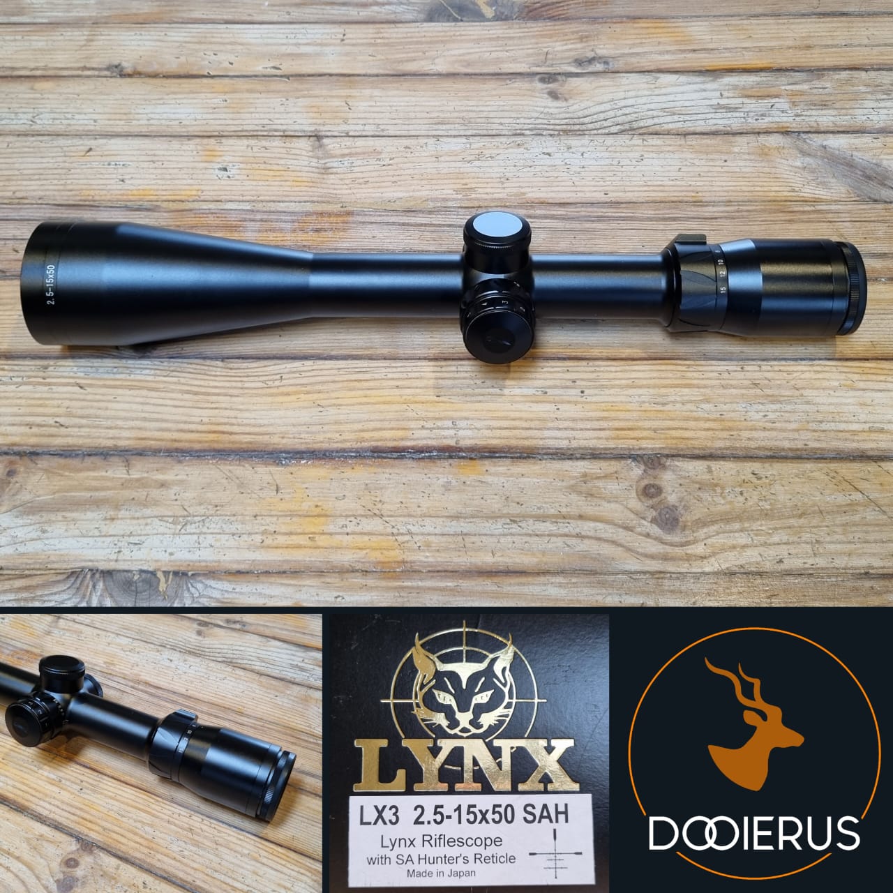 Lynx LX3 2.5-15x50 SAH