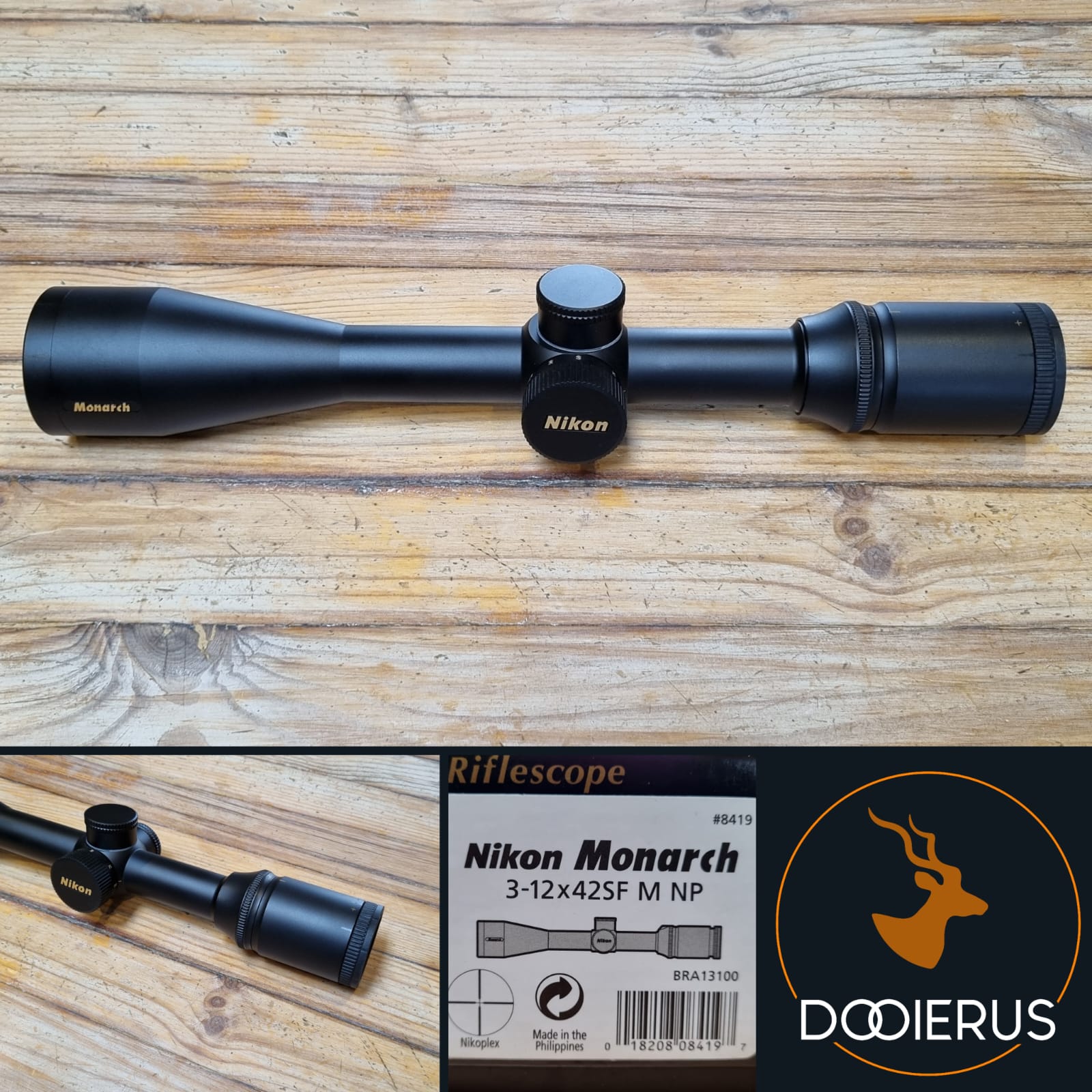 Nikon Monarch 3-12x42