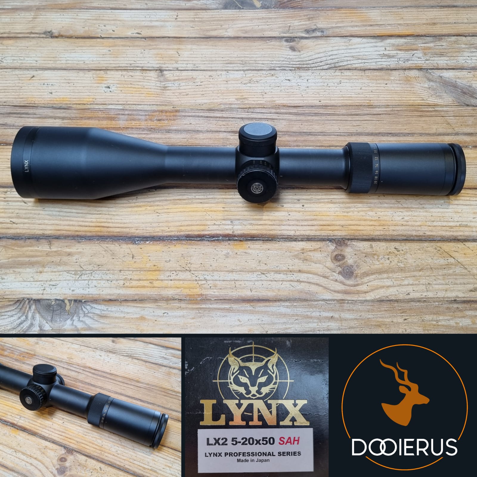 Lynx LX2 5-20x50 SAH