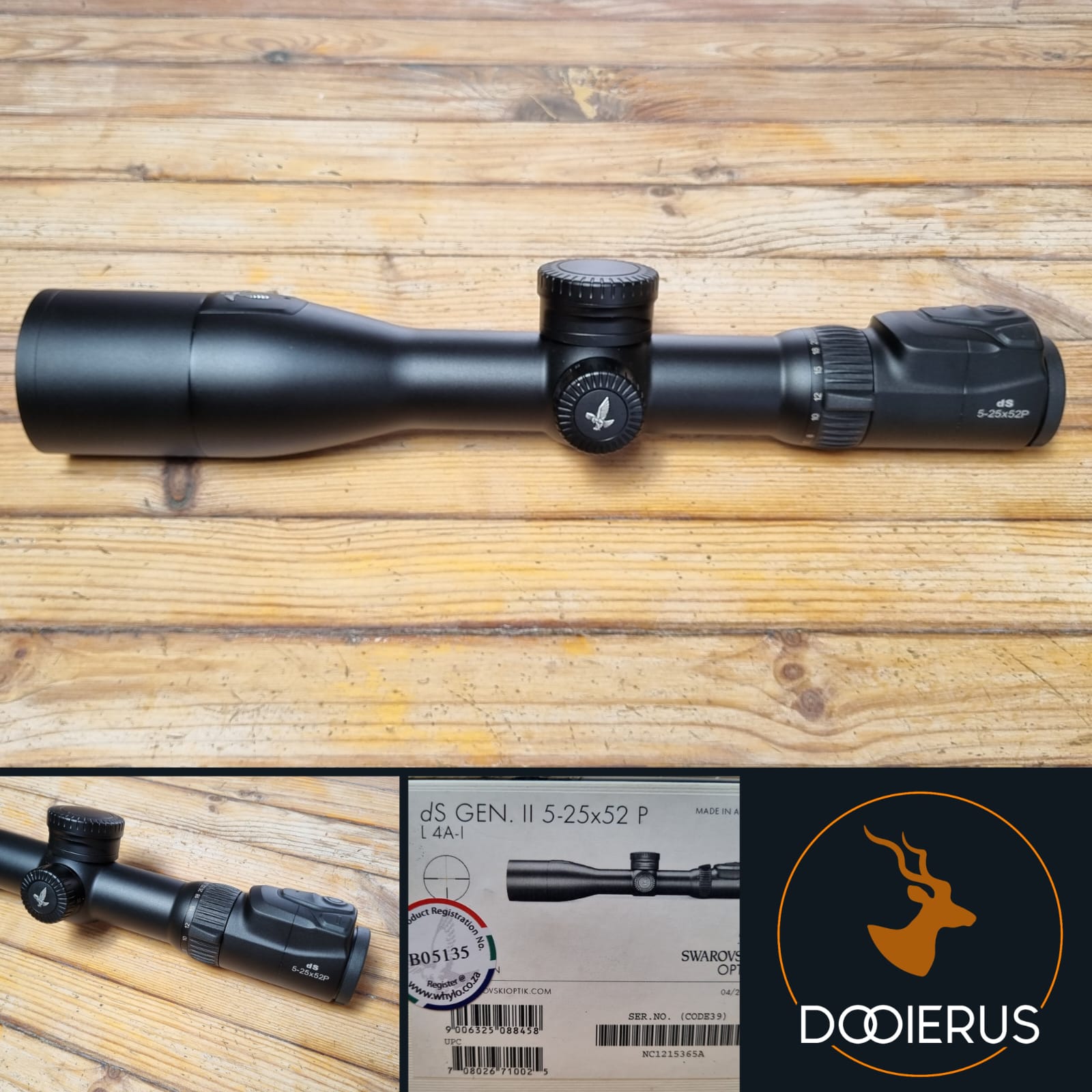 Swarovski DS Gen 2 5-25x52