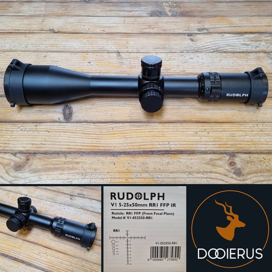 Rudolph V1 5-25x50 RR1 FFP