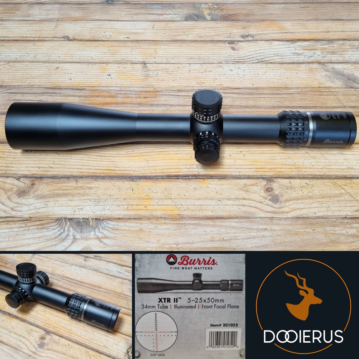 Burris XTR II 5-25x50 FFP