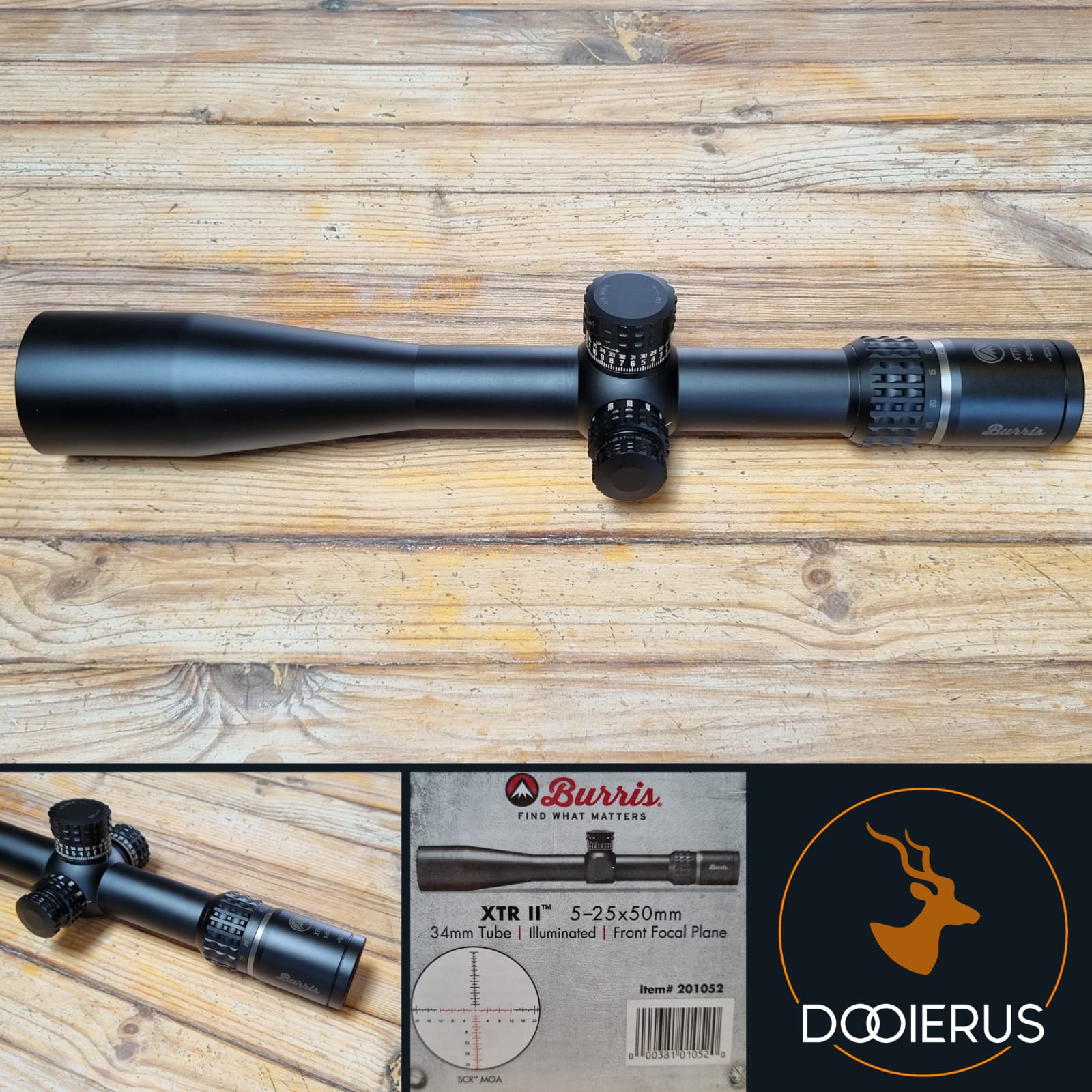 Burris XTR II 5-25x50 FFP