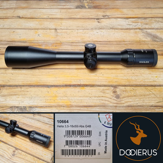 Kahles Helia 3.5-18x50i G4B Ballistic