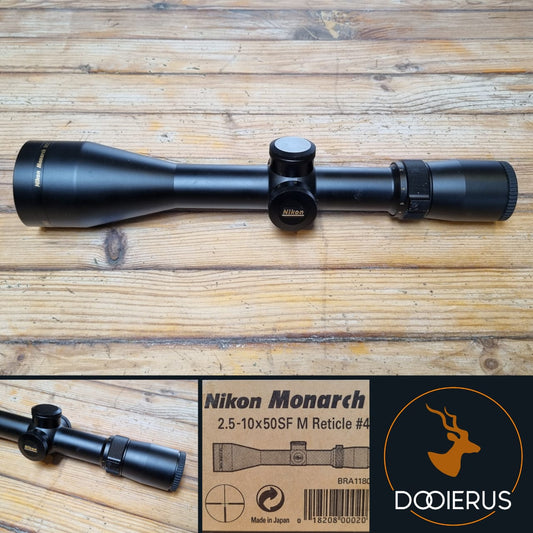Nikon Monarch E 2.5-10x56