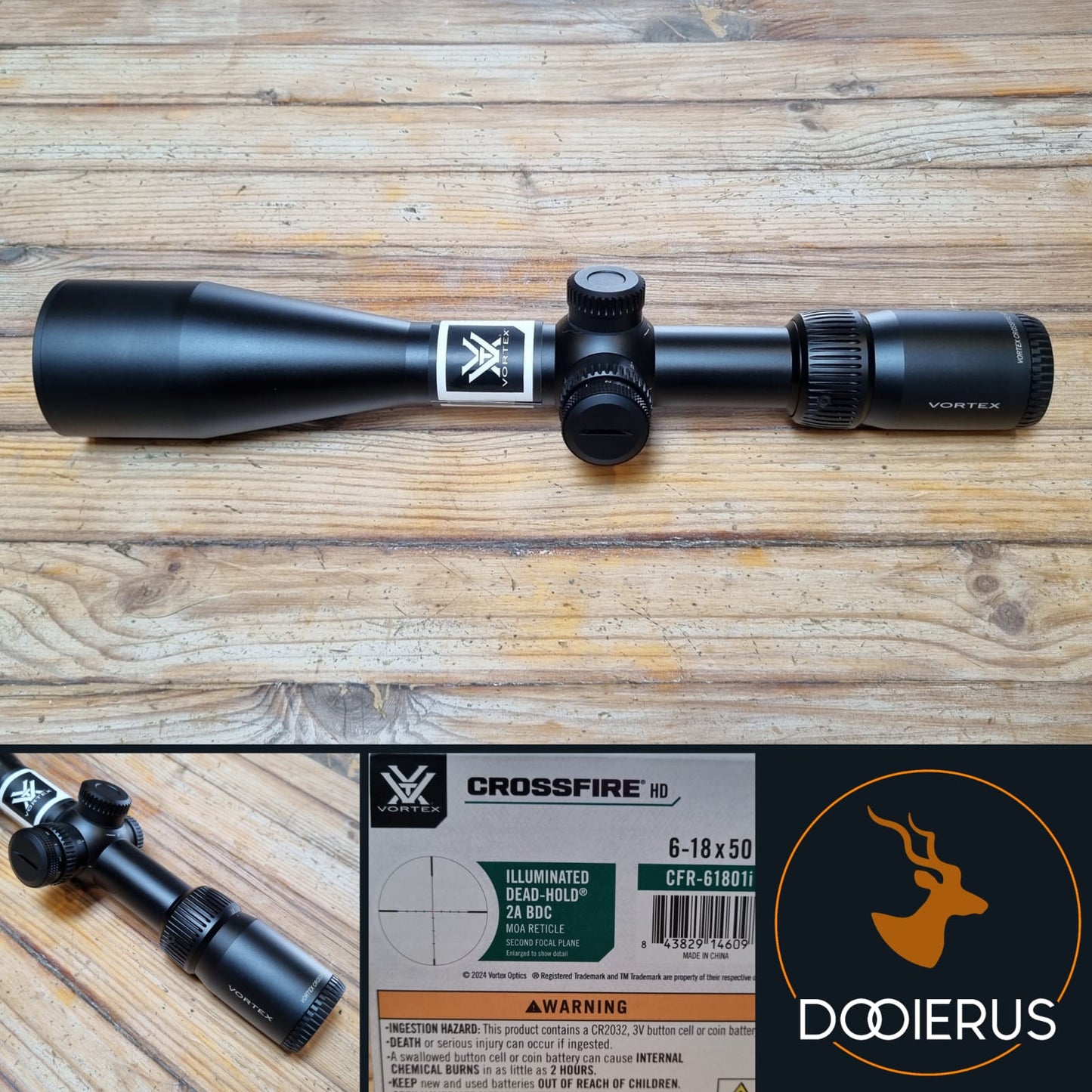 Vortex Crossfire II 6-18x50