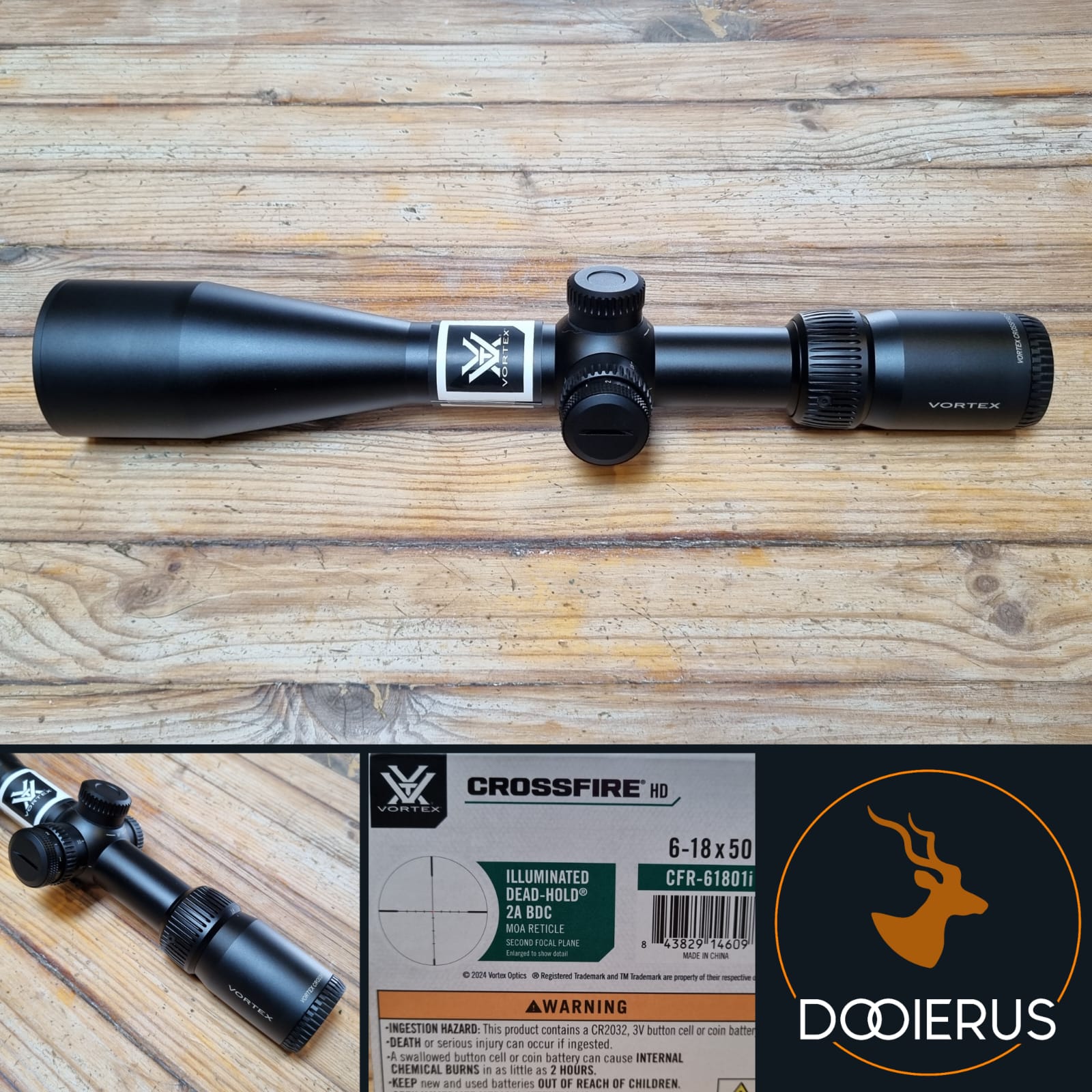 Vortex Crossfire II 6-18x50