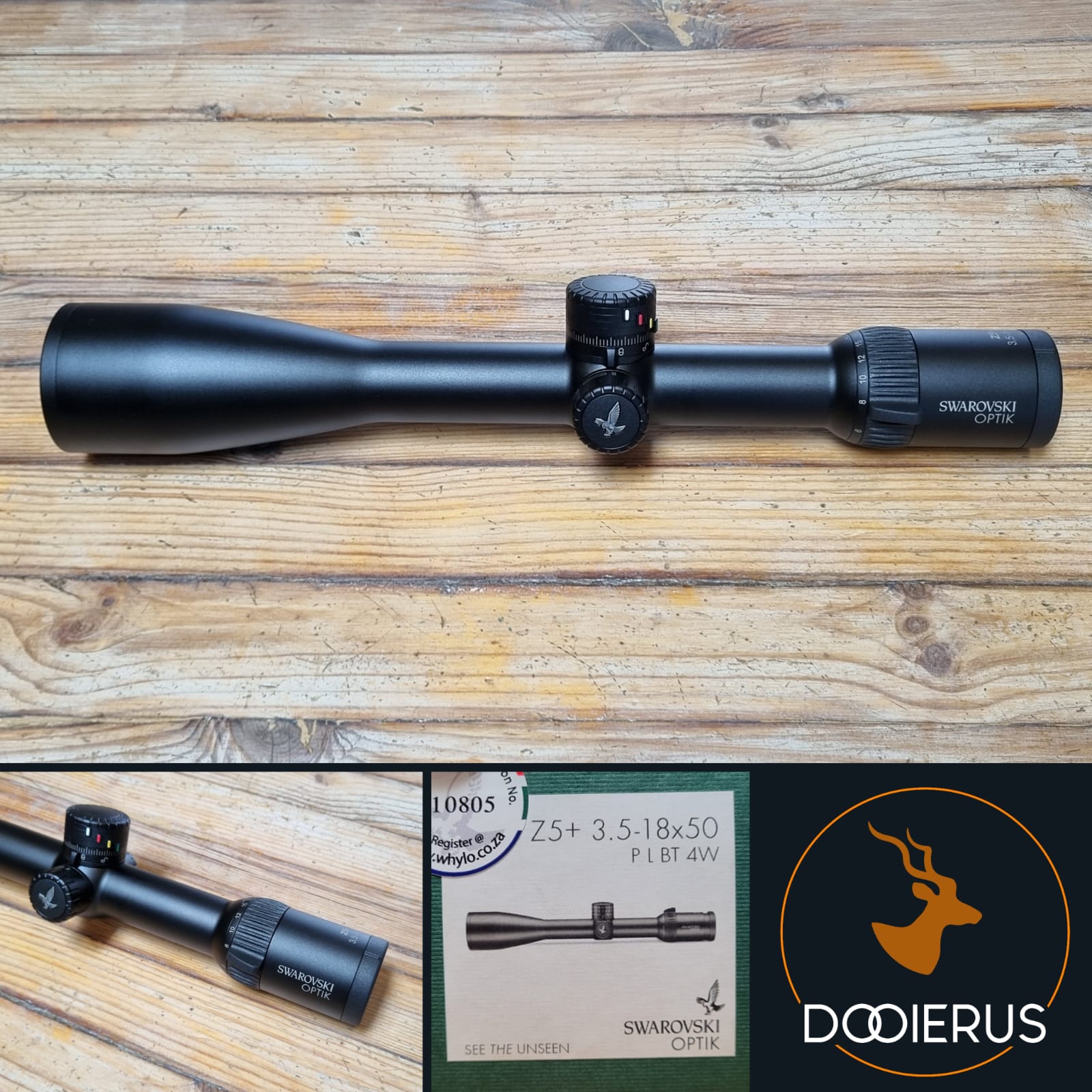 Swarovski Z5+ 3.5-18x50 BT 4W