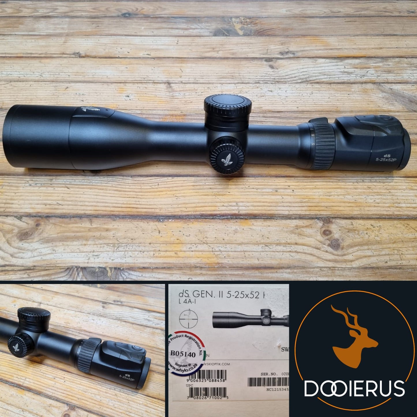 Swarovski DS Gen 2 5-25x52