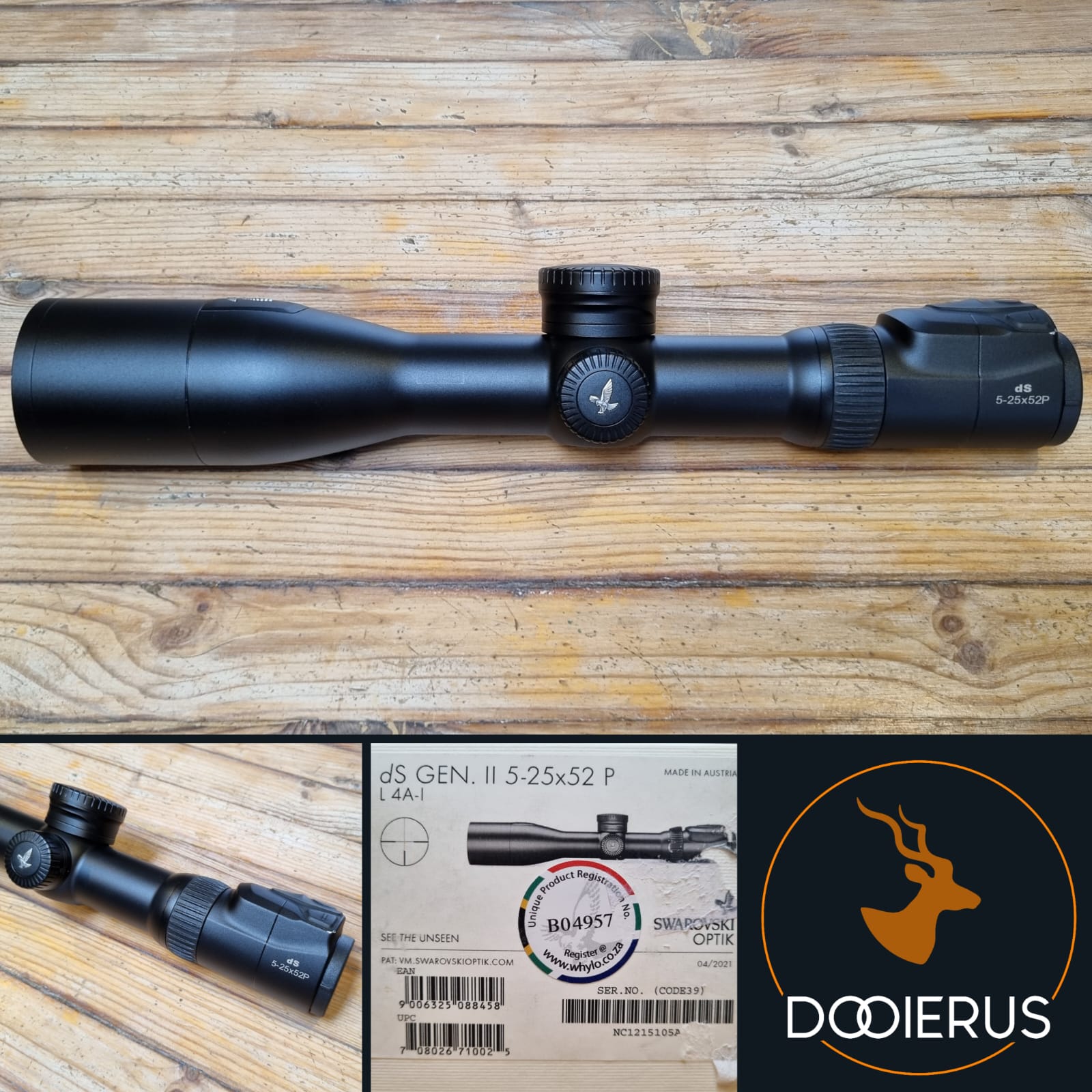 Swarovski DS Gen 2 5-25x52