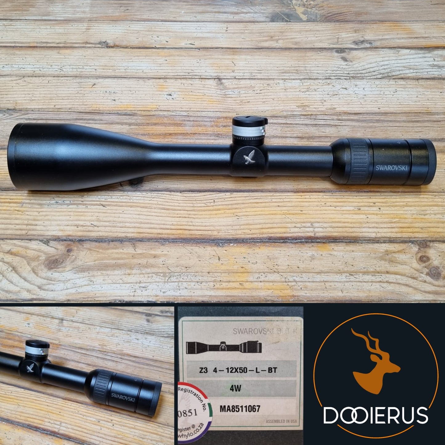 Swarovski Z3 4-12x50 BT