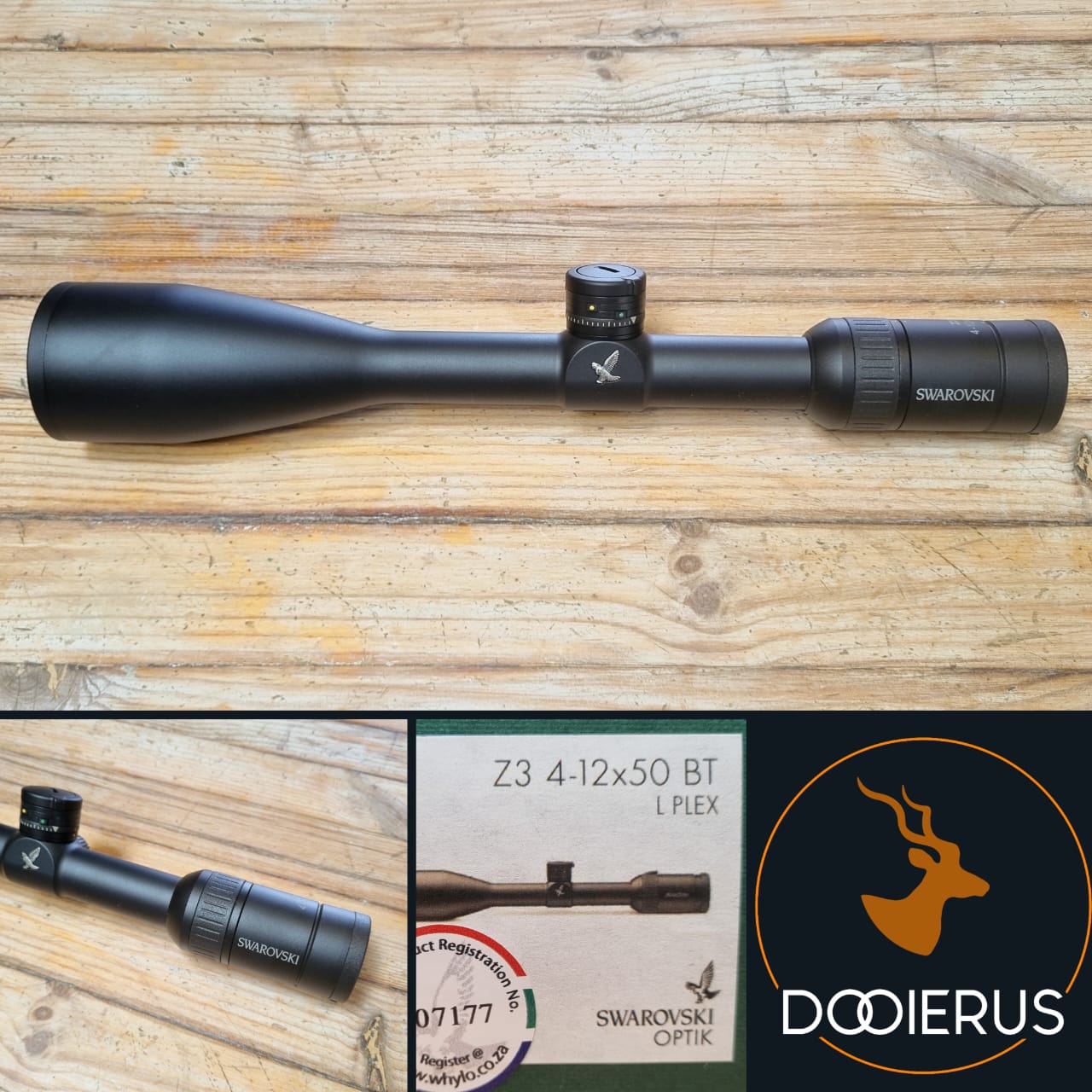 Swarovski Z3 4-12x50 BT Plex