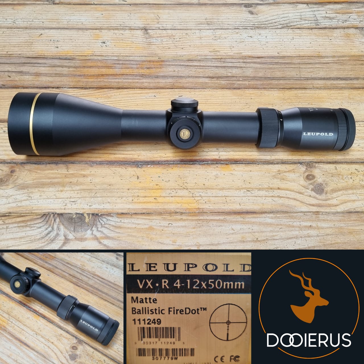 Leupold VX-R 4-12x50 Firedot