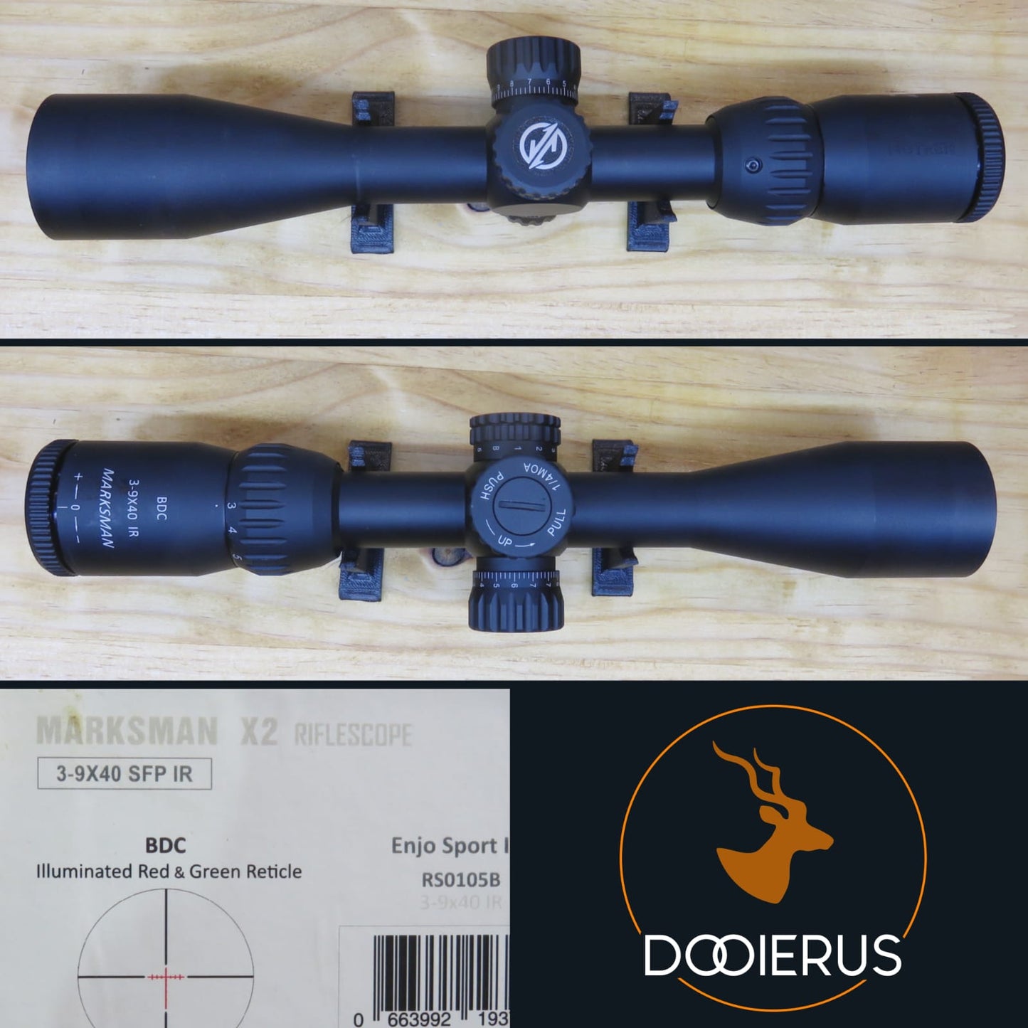 Nutrek Marksman X2 3-9x40