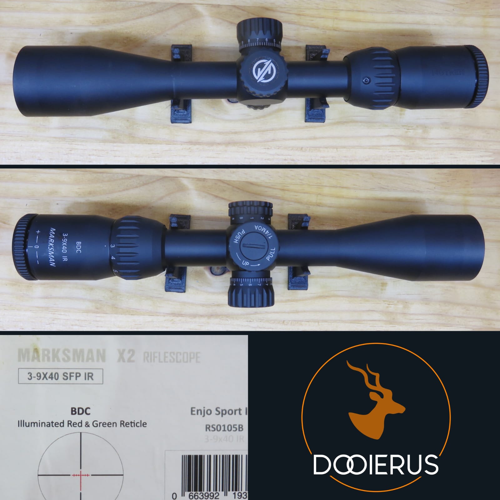 Nutrek Marksman X2 3-9x40