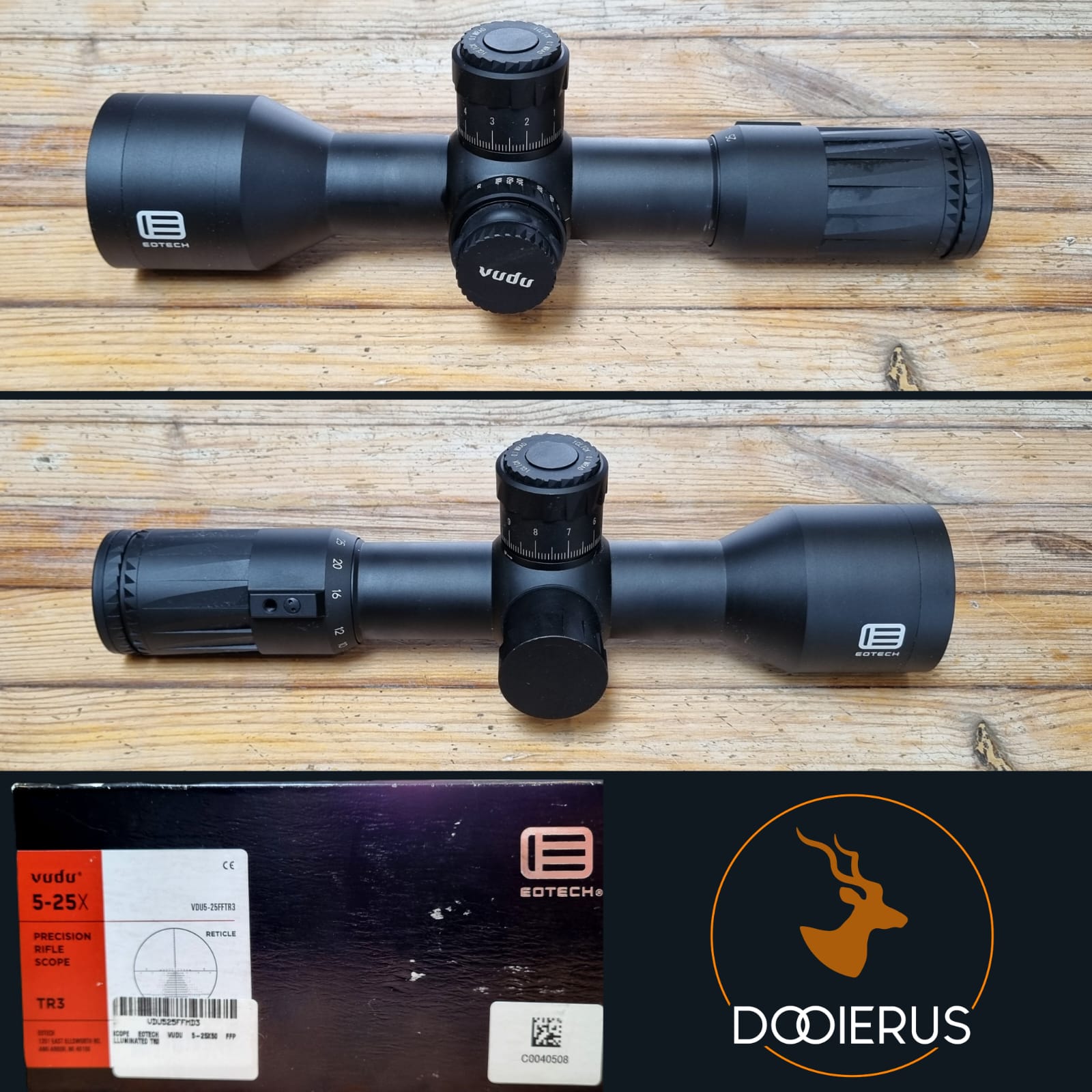Eotech Vudu 5-25x50 FFP TR3 Reticle 
